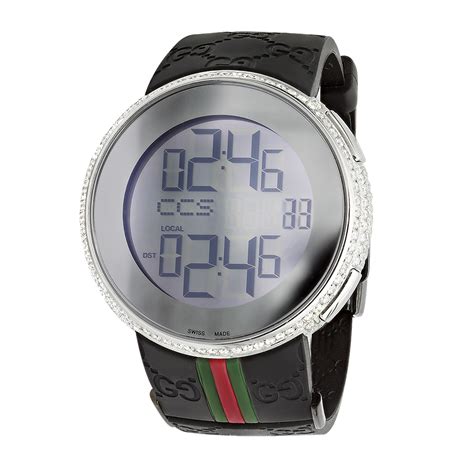 mens gucci digital watch|Gucci digital watch band replacement.